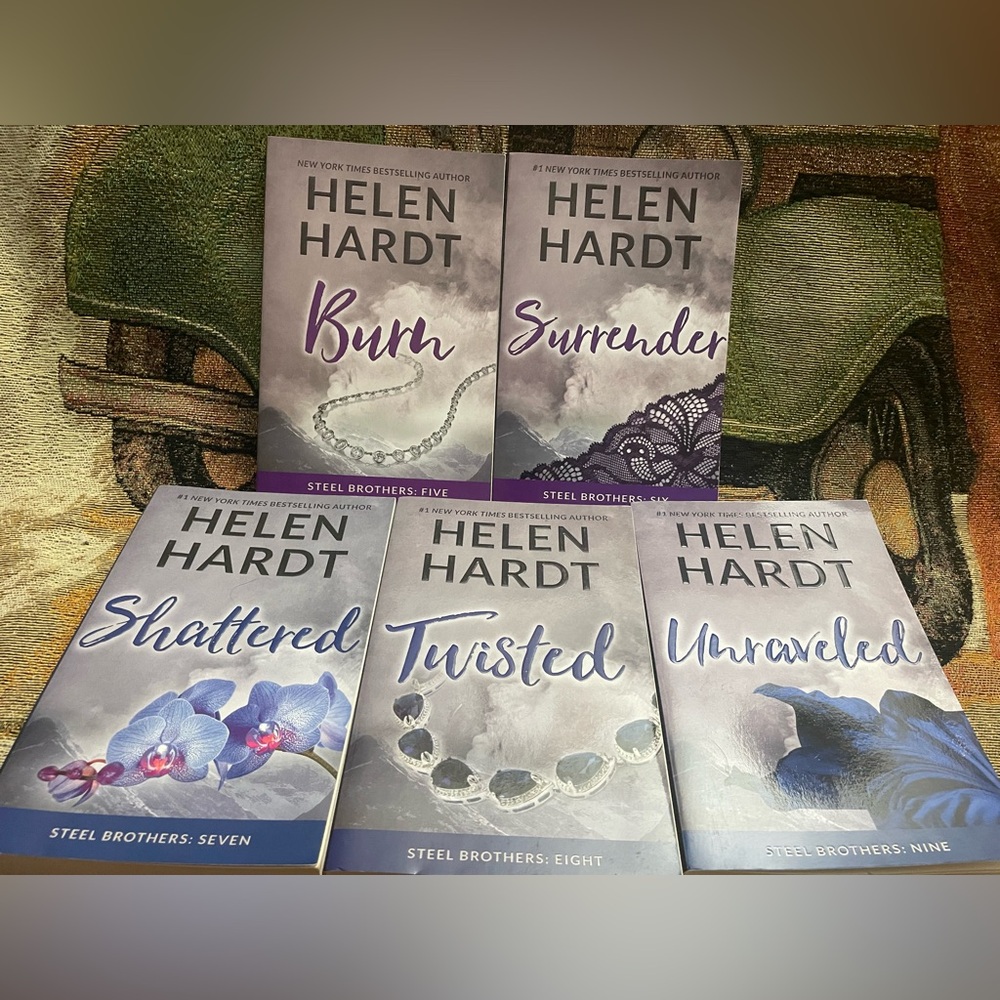 Helen Harden Steel Brothers 4,5,6,7,8,9 Burn Surrender Shattered Twisted Unravel